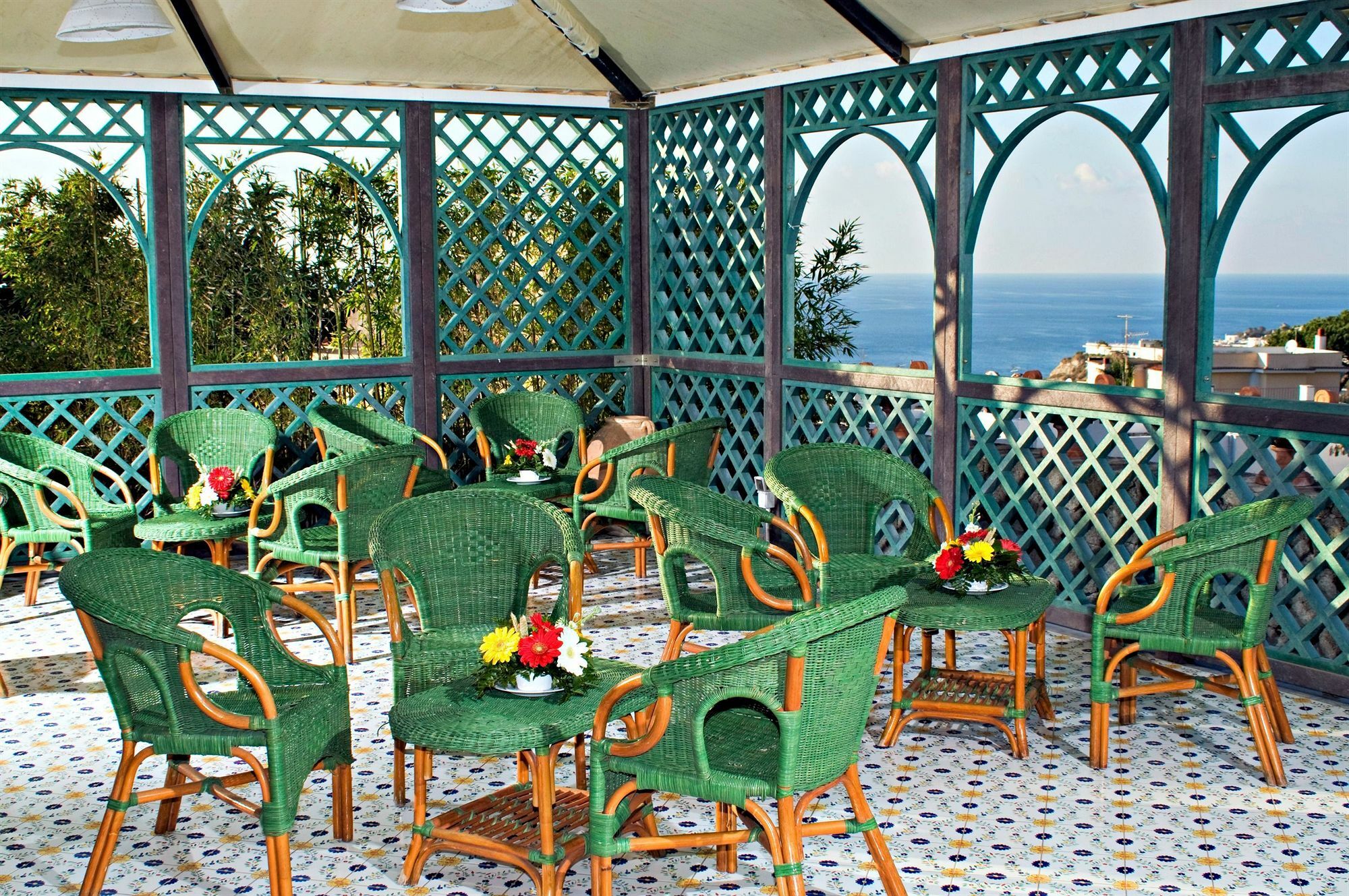 Hotel Parco Maria Terme Forio  Bagian luar foto