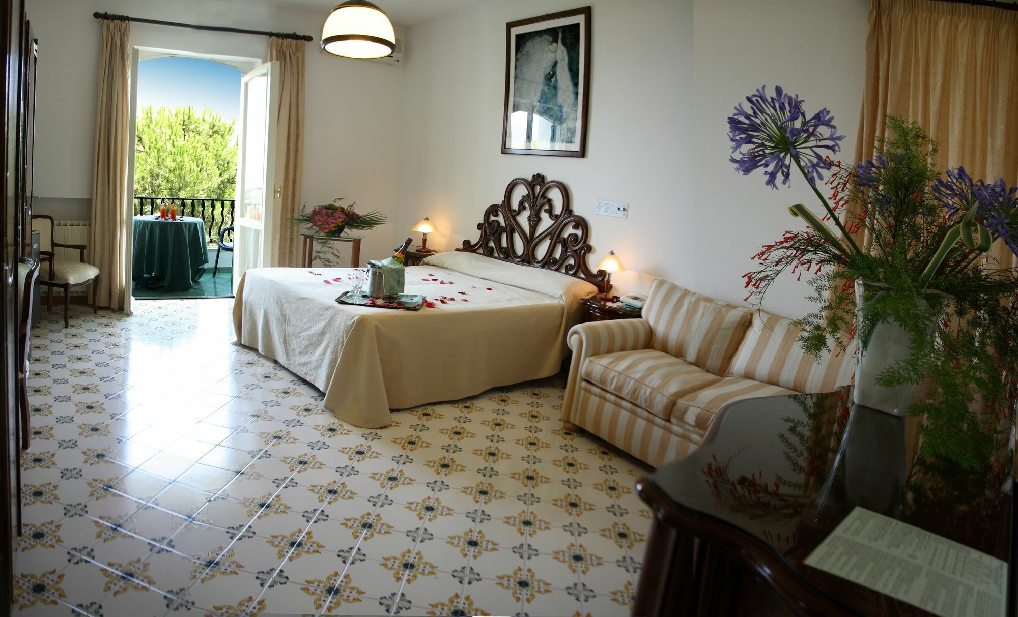 Hotel Parco Maria Terme Forio  Bagian luar foto